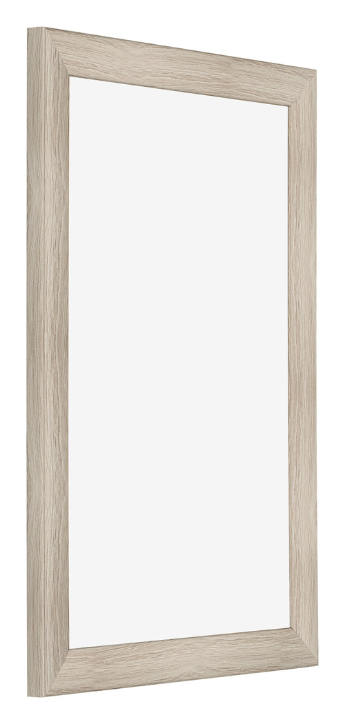 Fotolijst 60x90cm Eiken Licht MDF Pisa Voorzijde Schuin | Yourdecoration.nl