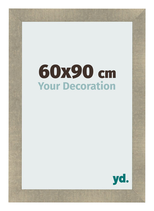 Fotolijst 60x90cm Goud Antiek MDF Pisa Voorzijde Maat | Yourdecoration.nl
