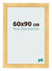 Fotolijst 60x90cm Goud Mat MDF Pisa Voorzijde Maat | Yourdecoration.nl