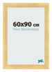Fotolijst 60x90cm Goud Mat MDF Pisa Voorzijde Maat | Yourdecoration.nl