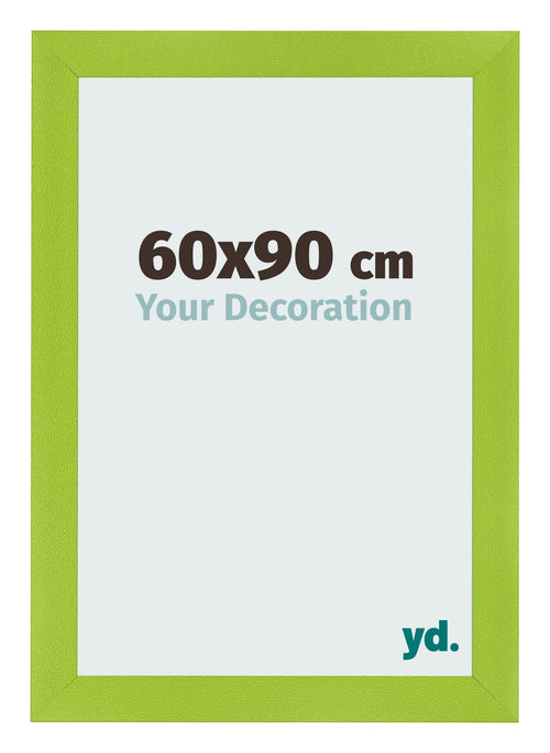 Fotolijst 60x90cm Groen MDF Pisa Voorzijde Maat | Yourdecoration.nl