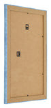 Fotolijst 60x90cm Helder Blauw Geveegd MDF Pisa Achterzijde Schuin | Yourdecoration.nl