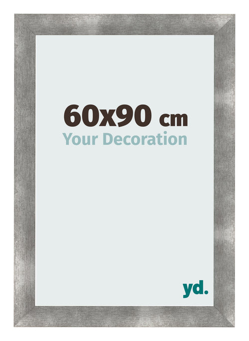 Fotolijst 60x90cm Metaal Vintage MDF Pisa Voorzijde Maat | Yourdecoration.nl