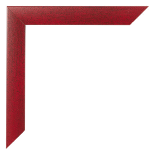Fotolijst 60x90cm Wijnrood Geveegd MDF Pisa Detail Hoek | Yourdecoration.nl