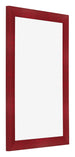 Fotolijst 60x90cm Wijnrood Geveegd MDF Pisa Voorzijde Schuin | Yourdecoration.nl