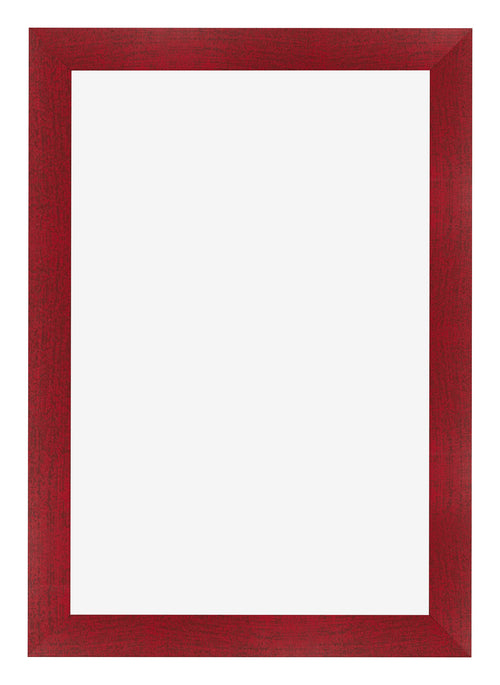 Fotolijst 60x90cm Wijnrood Geveegd MDF Pisa Voorzijde | Yourdecoration.nl
