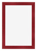 Fotolijst 60x90cm Wijnrood Geveegd MDF Pisa Voorzijde | Yourdecoration.nl