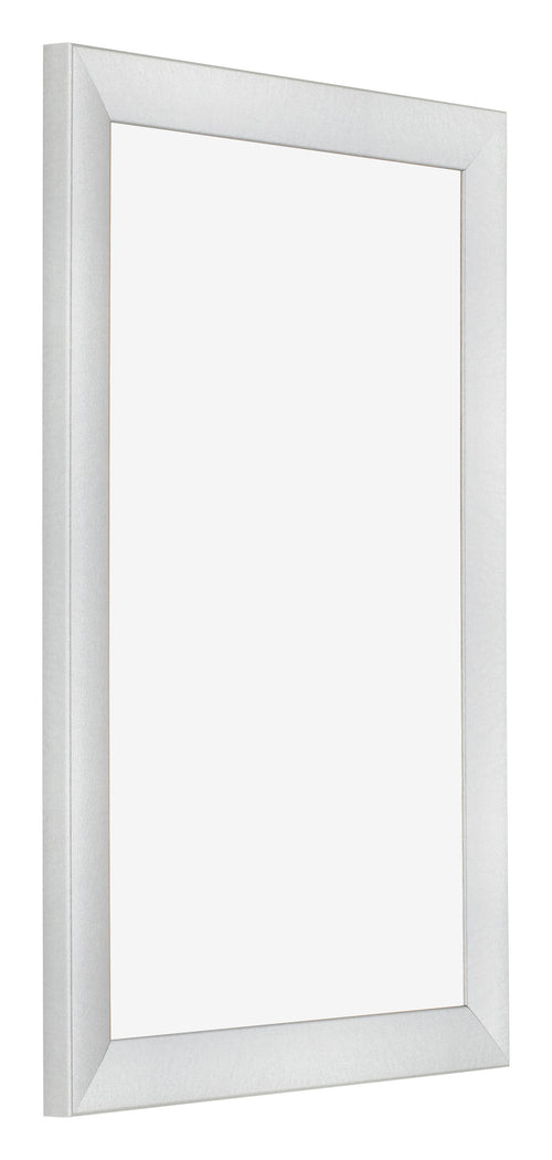 Fotolijst 60x90cm Zilver Mat MDF Pisa Voorzijde Schuin | Yourdecoration.nl