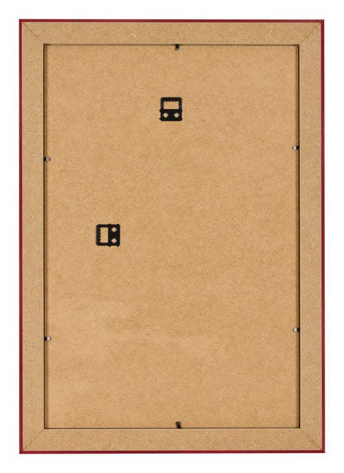 Fotolijst 61x91 5cm Wijnrood Geveegd MDF Pisa Achterzijde | Yourdecoration.nl