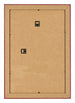 Fotolijst 61x91 5cm Wijnrood Geveegd MDF Pisa Achterzijde | Yourdecoration.nl