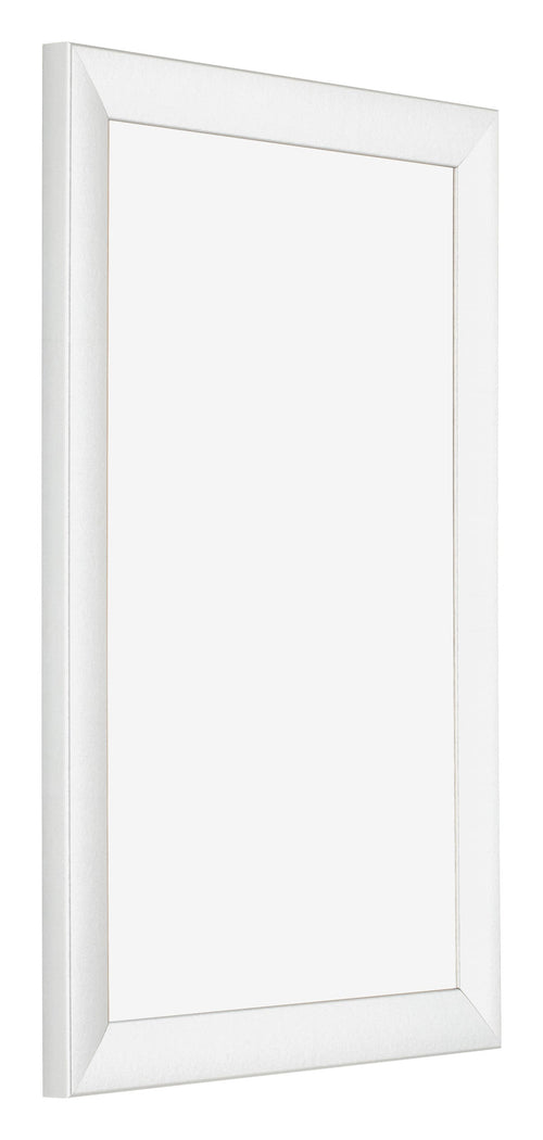 Fotolijst 61x91 5cm Wit Hoogglans MDF Pisa Voorzijde Schuin | Yourdecoration.nl