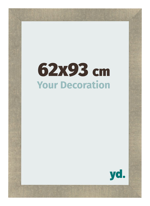 Fotolijst 62x93cm Goud Antiek MDF Pisa Voorzijde Maat | Yourdecoration.nl