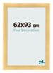 Fotolijst 62x93cm Goud Mat MDF Pisa Voorzijde Maat | Yourdecoration.nl
