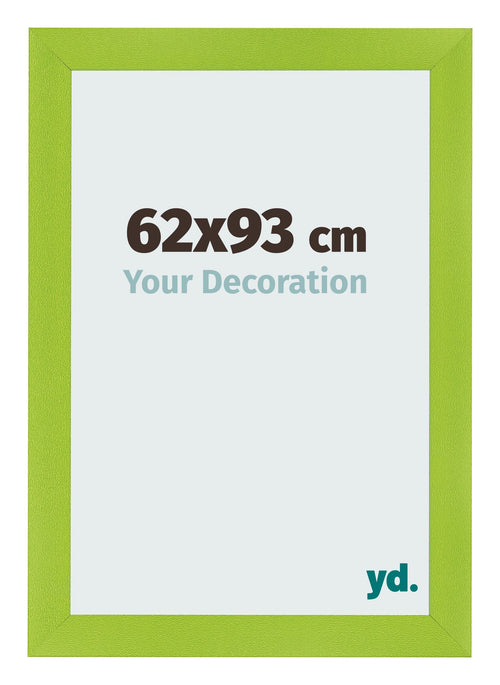 Fotolijst 62x93cm Groen MDF Pisa Voorzijde Maat | Yourdecoration.nl