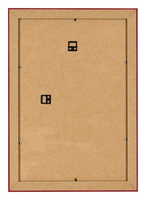 Fotolijst 62x93cm Wijnrood Geveegd MDF Pisa Achterzijde | Yourdecoration.nl