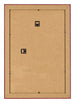 Fotolijst 62x93cm Wijnrood Geveegd MDF Pisa Achterzijde | Yourdecoration.nl