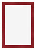 Fotolijst 62x93cm Wijnrood Geveegd MDF Pisa Voorzijde | Yourdecoration.nl