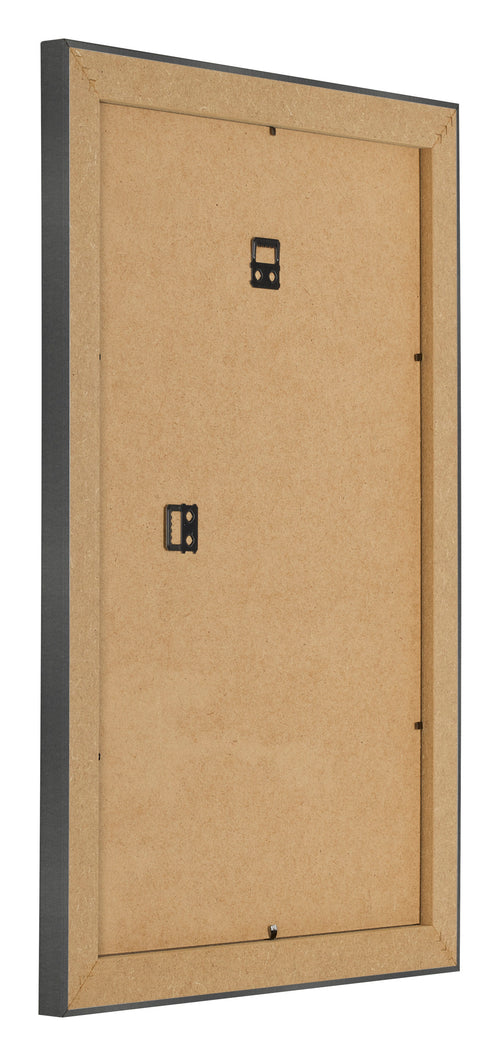 Fotolijst 62x93cm Zwart Mat MDF Pisa Achterzijde Schuin | Yourdecoration.nl