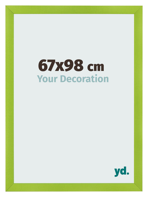 Fotolijst 67x98cm Groen MDF Pisa Voorzijde Maat | Yourdecoration.nl