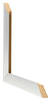 Fotolijst 68x98cm Aluminium Geborsteld MDF Pisa Detail Doorsnede | Yourdecoration.nl