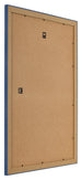 Fotolijst 68x98cm Donkerblauw Geveegd MDF Pisa Achterzijde Schuin | Yourdecoration.nl