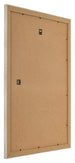 Fotolijst 68x98cm Eiken Licht MDF Pisa Achterzijde Schuin | Yourdecoration.nl