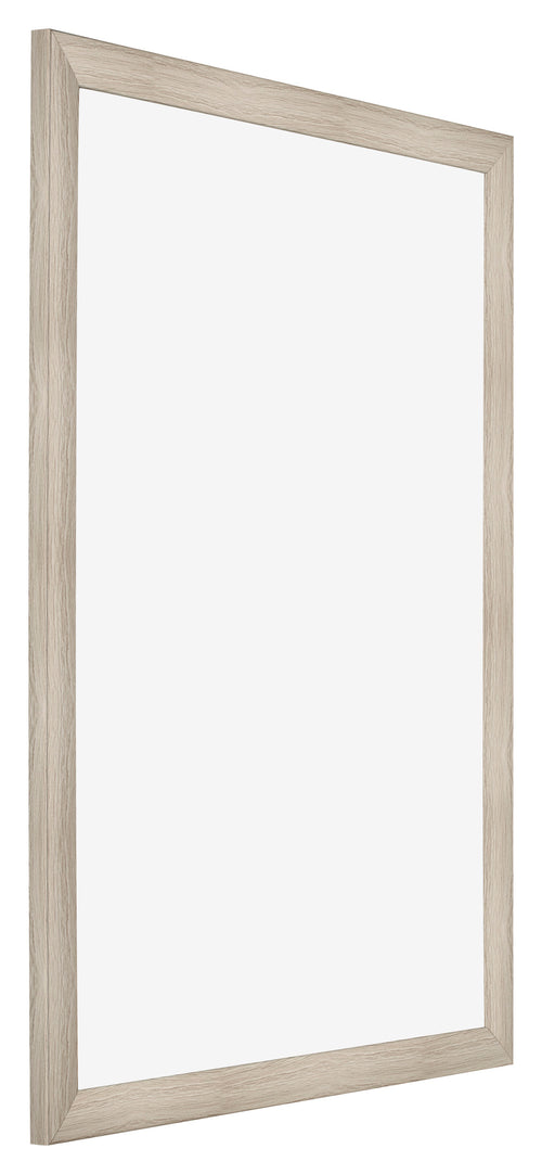 Fotolijst 68x98cm Eiken Licht MDF Pisa Voorzijde Schuin | Yourdecoration.nl
