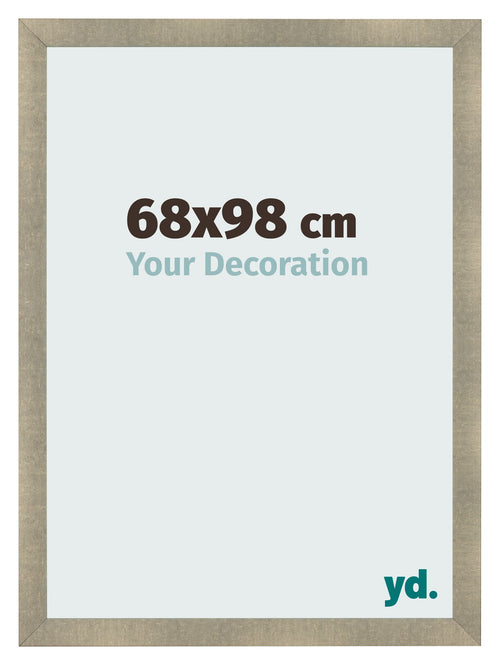 Fotolijst 68x98cm Goud Antiek MDF Pisa Voorzijde Maat | Yourdecoration.nl