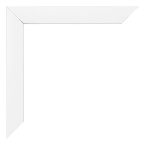 Fotolijst 68x98cm Wit Hoogglans MDF Pisa Detail Hoek | Yourdecoration.nl