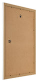 Fotolijst 68x98cm Wit Mat MDF Pisa Achterzijde Schuin | Yourdecoration.nl