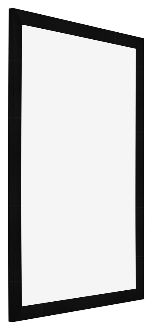 Fotolijst 68x98cm Zwart Hoogglans MDF Pisa Voorzijde Schuin | Yourdecoration.nl