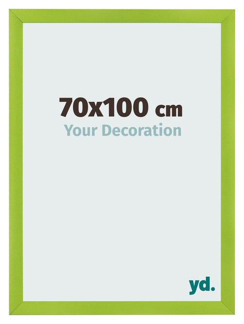 Fotolijst 70x100cm Groen MDF Pisa Voorzijde Maat | Yourdecoration.nl