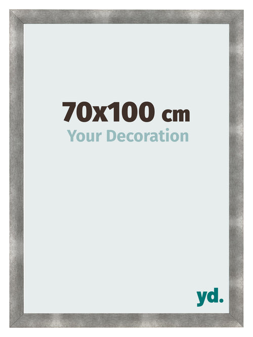 Fotolijst 70x100cm Metaal Vintage MDF Pisa Voorzijde Maat | Yourdecoration.nl