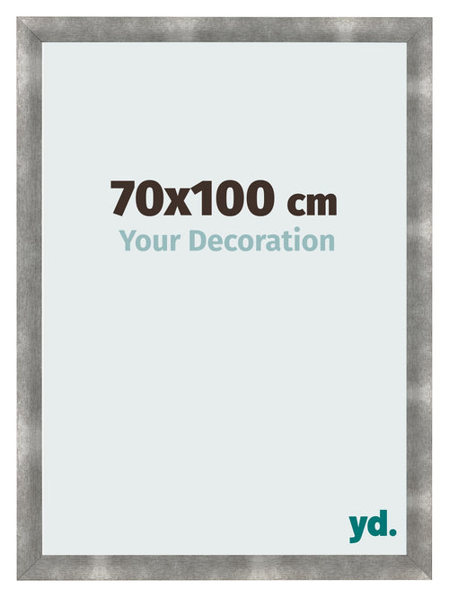 Fotolijst 70x100cm Metaal Vintage MDF Pisa Voorzijde Maat | Yourdecoration.nl