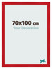Fotolijst 70x100cm Rood MDF Pisa Voorzijde Maat | Yourdecoration.nl