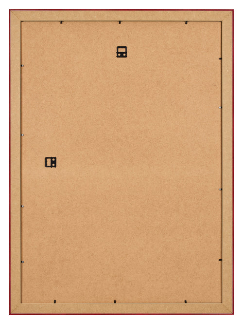 Fotolijst 70x100cm Wijnrood Geveegd MDF Pisa Achterzijde | Yourdecoration.nl