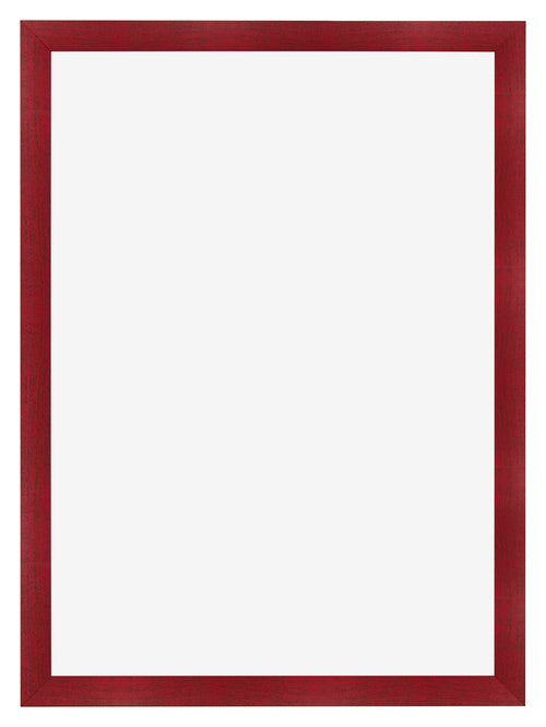 Fotolijst 70x100cm Wijnrood Geveegd MDF Pisa Voorzijde | Yourdecoration.nl