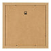 Fotolijst 70x70cm Sonoma Eiken MDF Pisa Achterzijde | Yourdecoration.nl