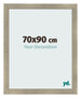Fotolijst 70x90cm Goud Antiek MDF Pisa Voorzijde Maat | Yourdecoration.nl