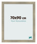 Fotolijst 70x90cm Goud Antiek MDF Pisa Voorzijde Maat | Yourdecoration.nl