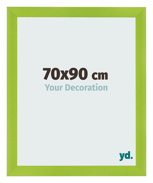 Fotolijst 70x90cm Groen MDF Pisa Voorzijde Maat | Yourdecoration.nl