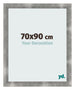 Fotolijst 70x90cm Metaal Vintage MDF Pisa Voorzijde Maat | Yourdecoration.nl