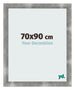 Fotolijst 70x90cm Metaal Vintage MDF Pisa Voorzijde Maat | Yourdecoration.nl