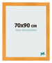 Fotolijst 70x90cm Oranje MDF Pisa Voorzijde Maat | Yourdecoration.nl