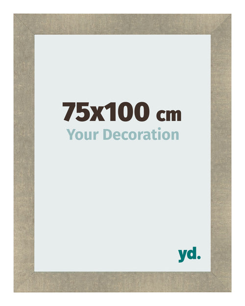 Fotolijst 75x100cm Goud Antiek MDF Pisa Voorzijde Maat | Yourdecoration.nl
