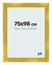 Fotolijst 75x98cm Goud Vintage MDF Pisa Voorzijde Maat | Yourdecoration.nl