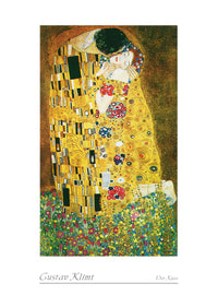 Gustav Klimt  Der Kuss Kunstdruk 50x70cm | Yourdecoration.nl