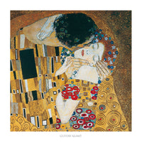 Gustav Klimt  Il bacio Kunstdruk 70x70cm | Yourdecoration.nl