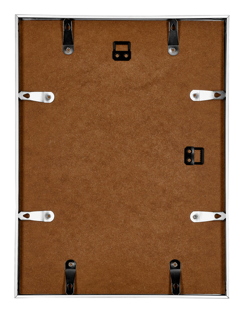 Kent Aluminium Fotolijst 18x24cm Zilver Hoogglans Achterzijde | Yourdecoration.nl