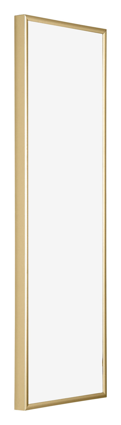 Kent Aluminium Fotolijst 25x75cm Goud Voorzijde Schuin | Yourdecoration.nl